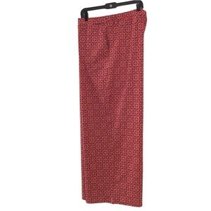 Ambernoon II Boho Palazzo Stretchy Wide Leg Pull On Pants Pockets Size XL NEW